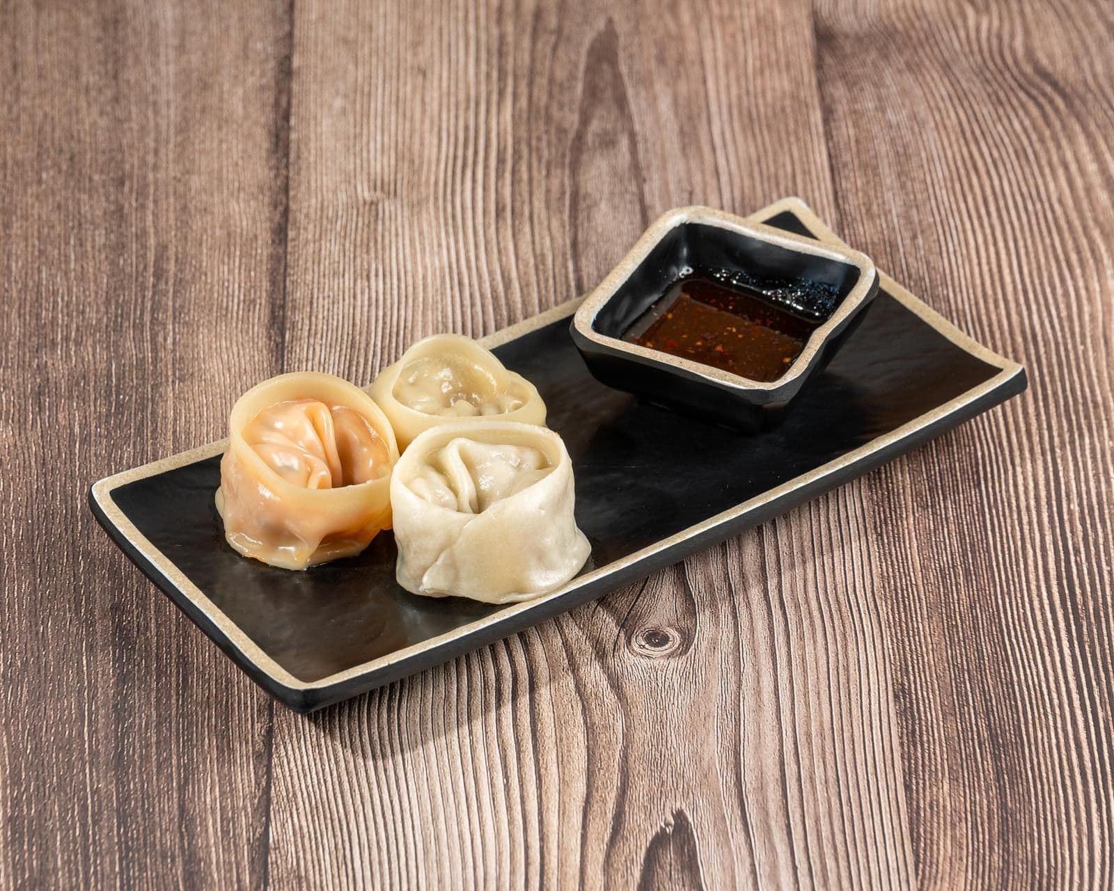 Gedämpfte Mandu mit Fleisch
